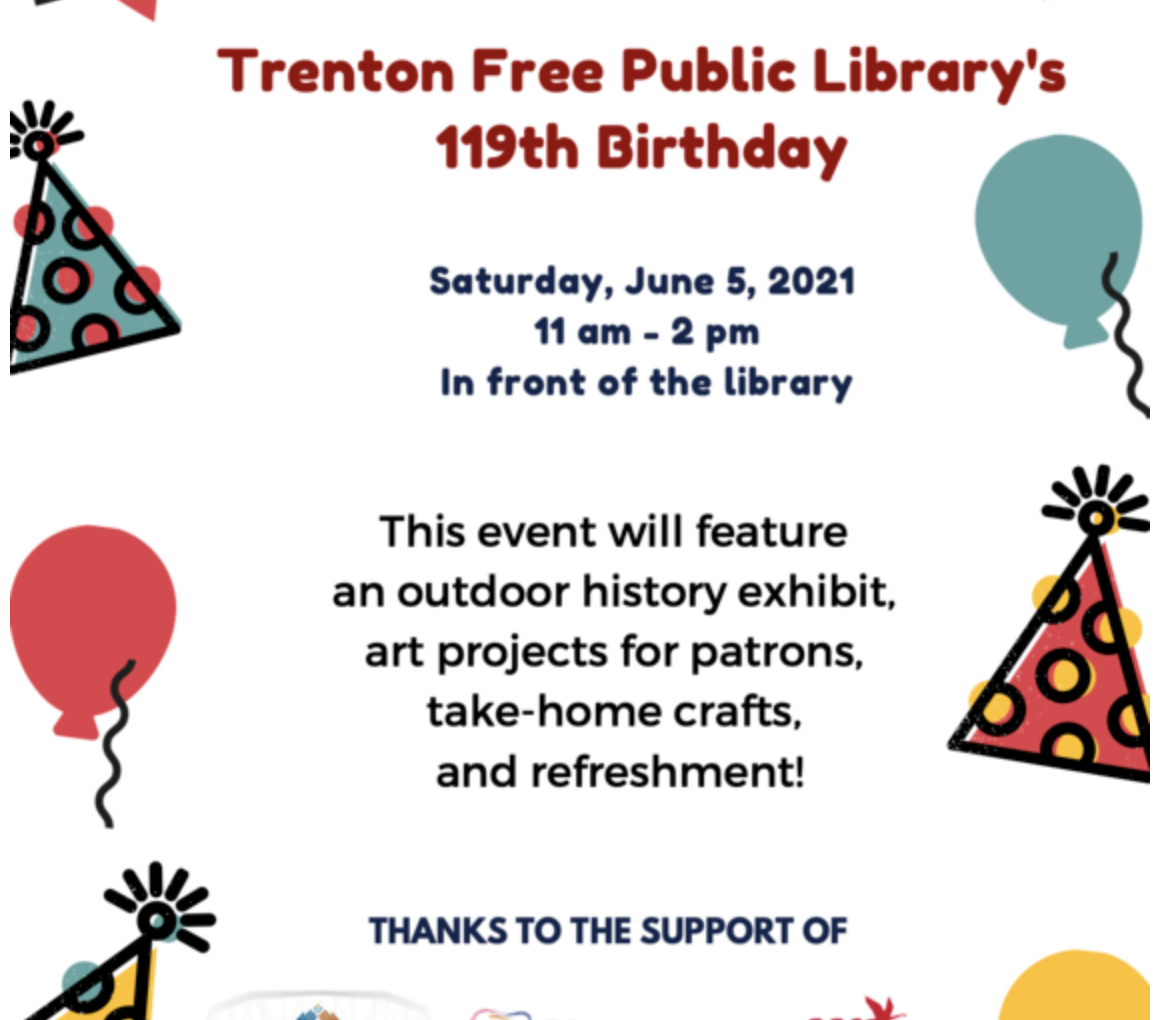 Happy 119th Birthday to Trenton Free Public Library