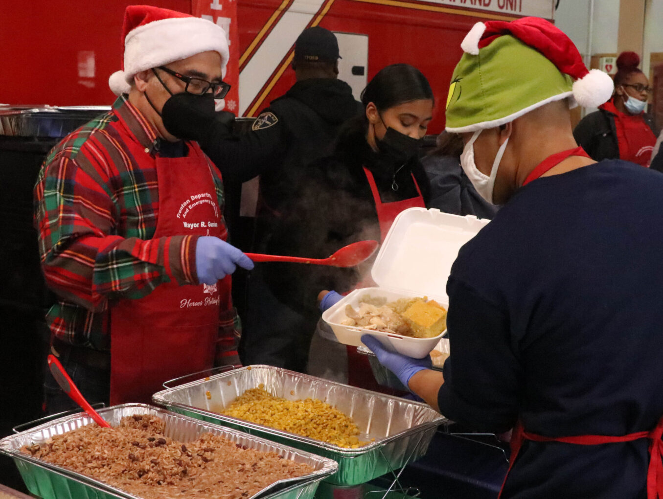 Trenton Fire Department Serves over a Thousand Meals in Trenton