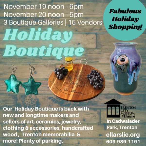 Annual Holiday Boutique Returns to Ellarslie