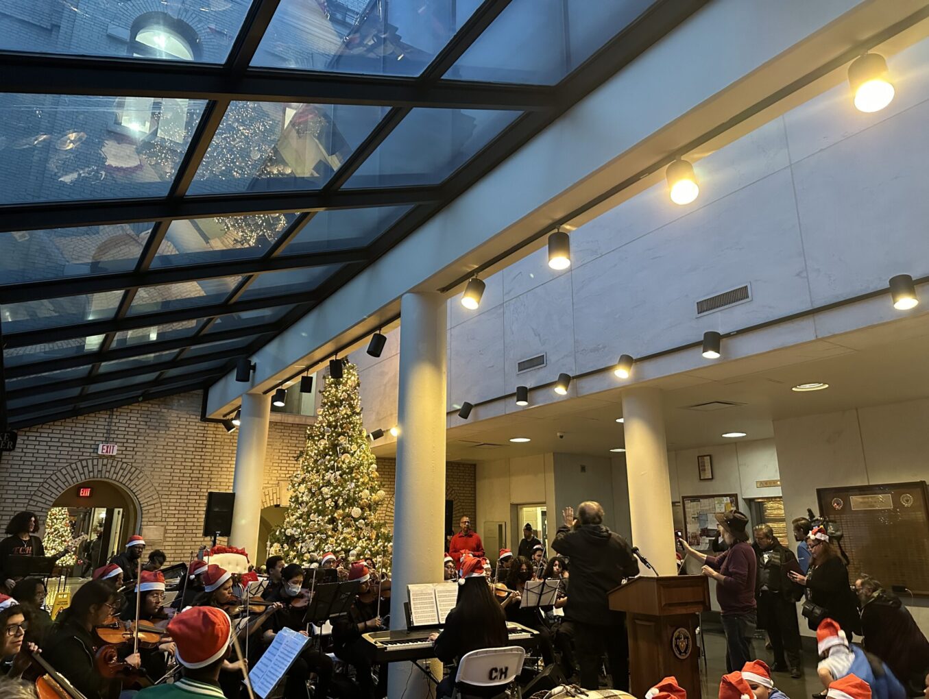 City Hall’s Holiday Celebration Lights Up Downtown Trenton