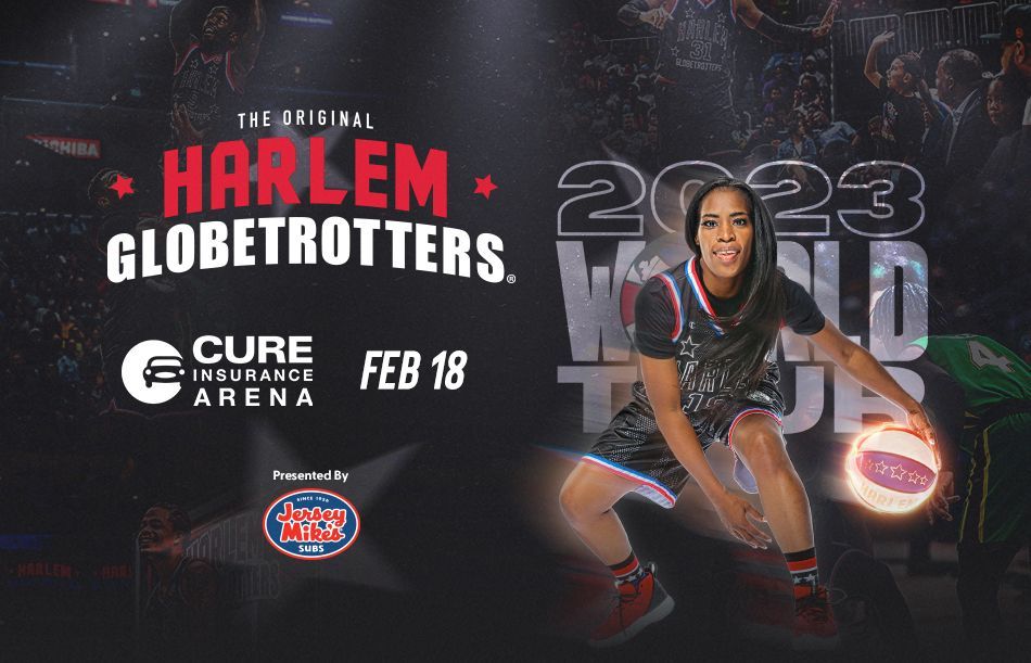CURE Insurance Arena to Welcome the Harlem Globetrotters