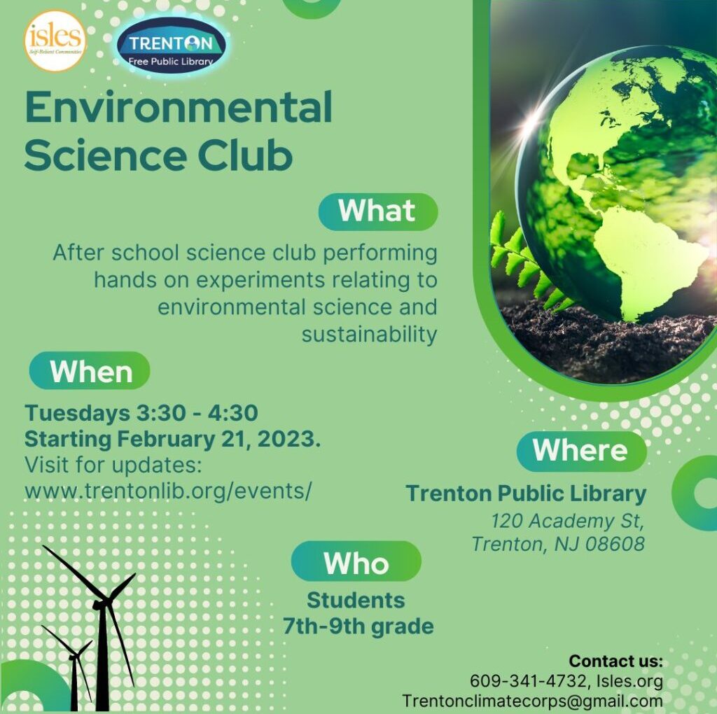 You’re Invited to the Isles Environmental Science Club!