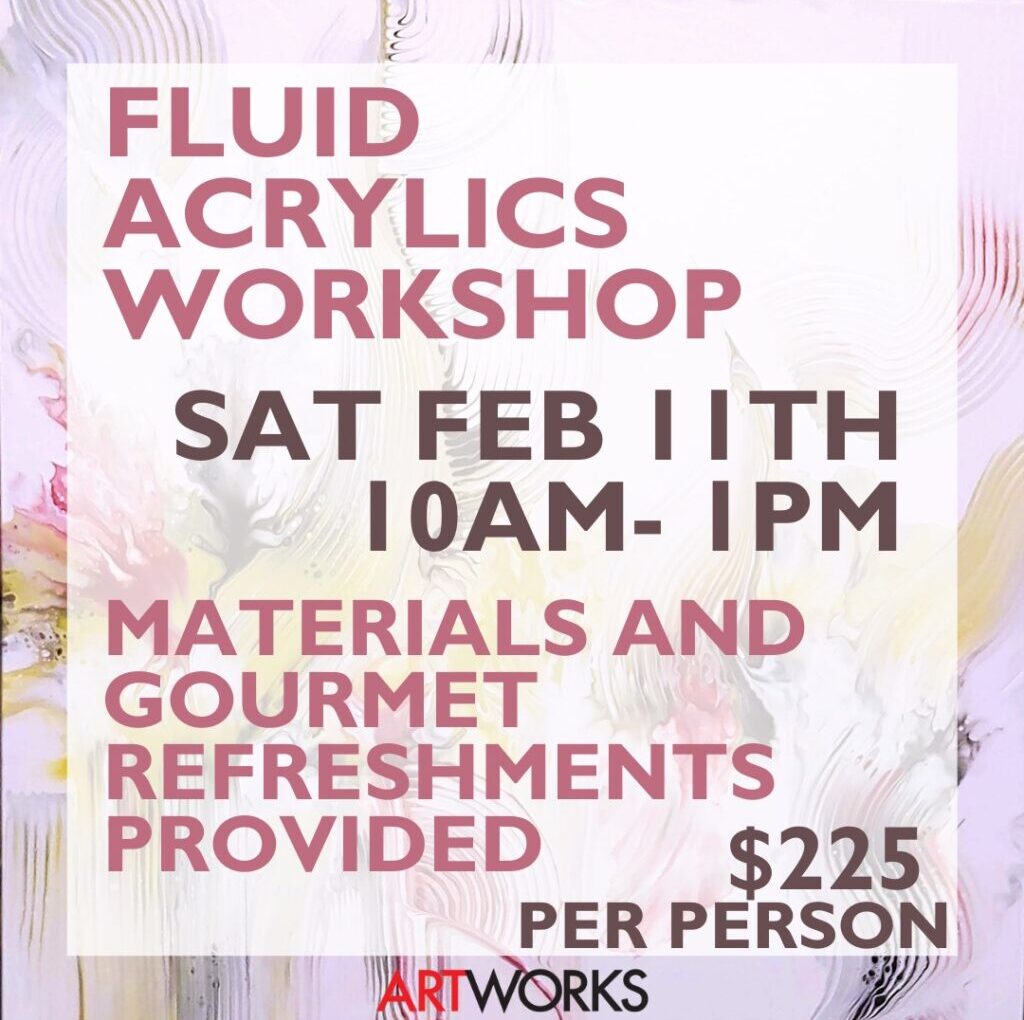 Artworks Trenton to Host Fluid Acrylics Workshop