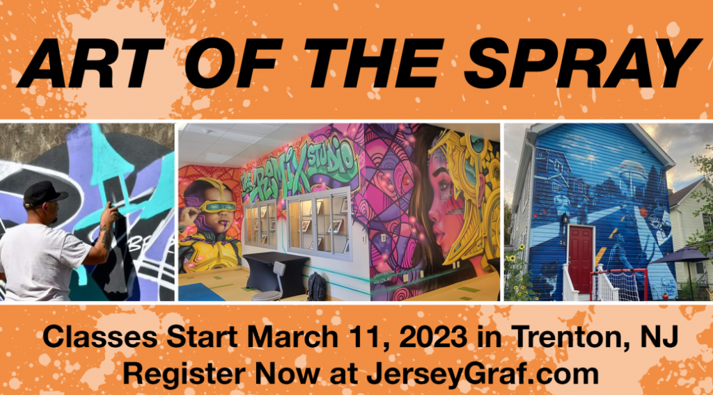 Learn to Spray Paint With Top Artists in Trenton!