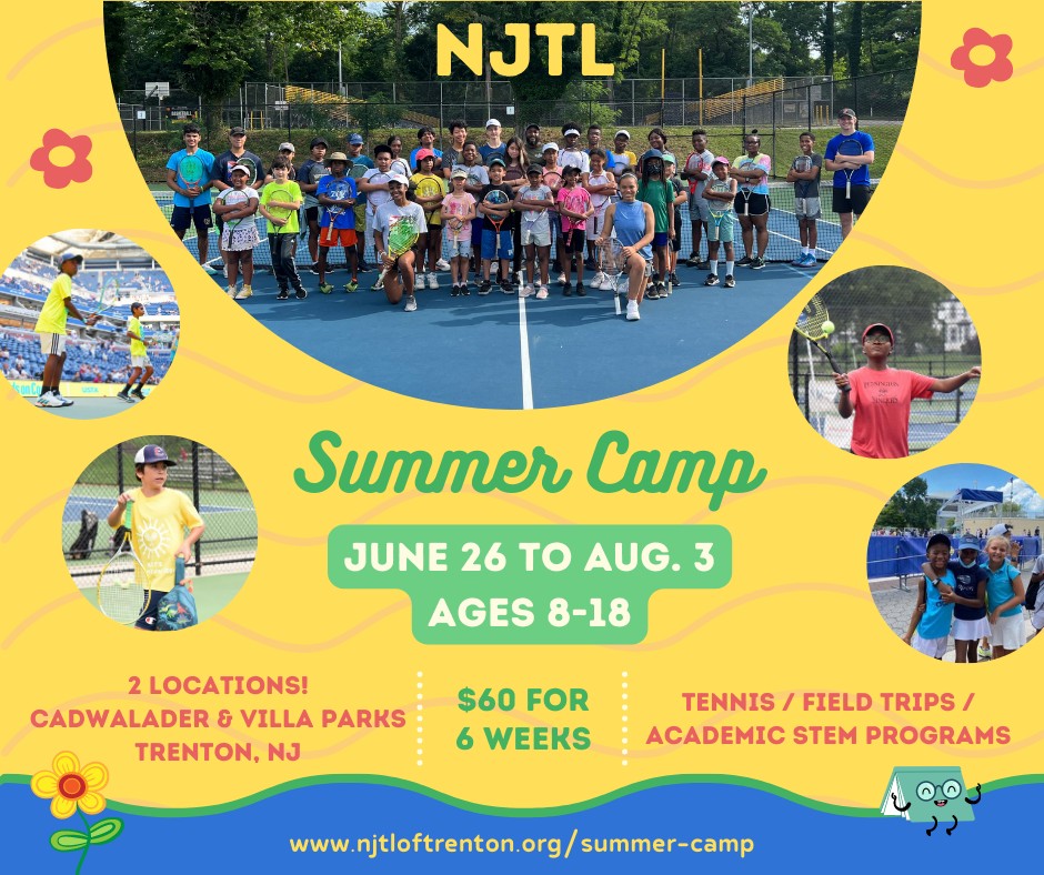 Swing Into Summer at NJTL’s Tennis Camp