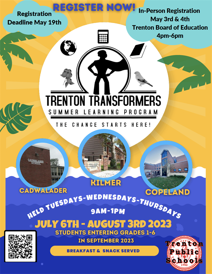 Trenton Transformers Summer Program Applications Now Open