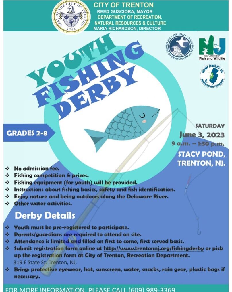 Cast a Line at Trenton’s Youth Fishing Derby
