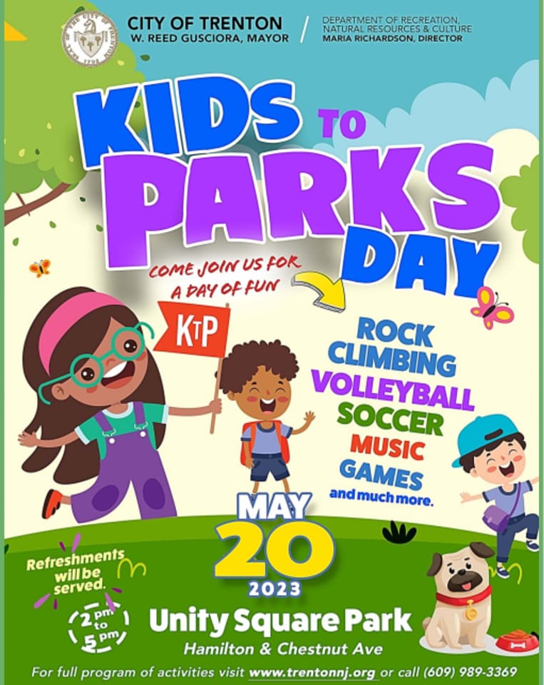 Kids to Park Day Happening This Weekend in Trenton