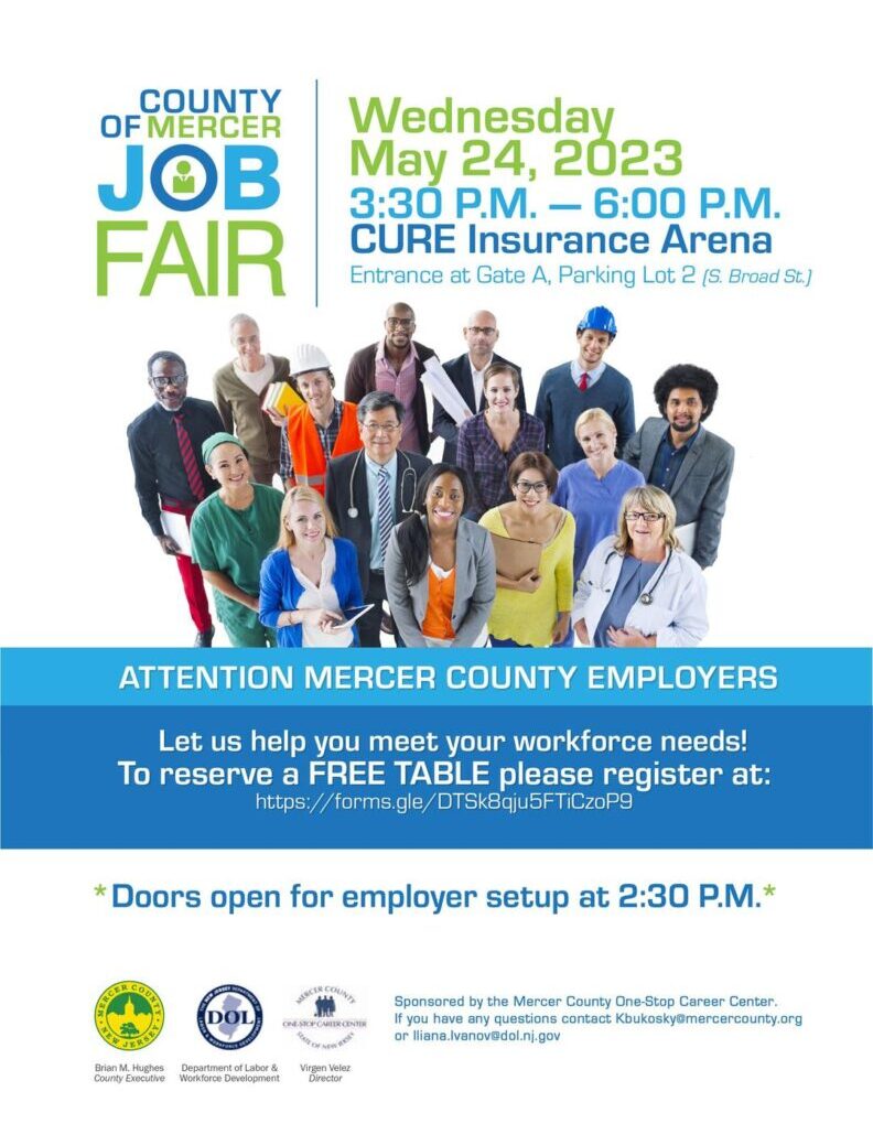 Find your Future at Mercer County’s Job & Career Fair