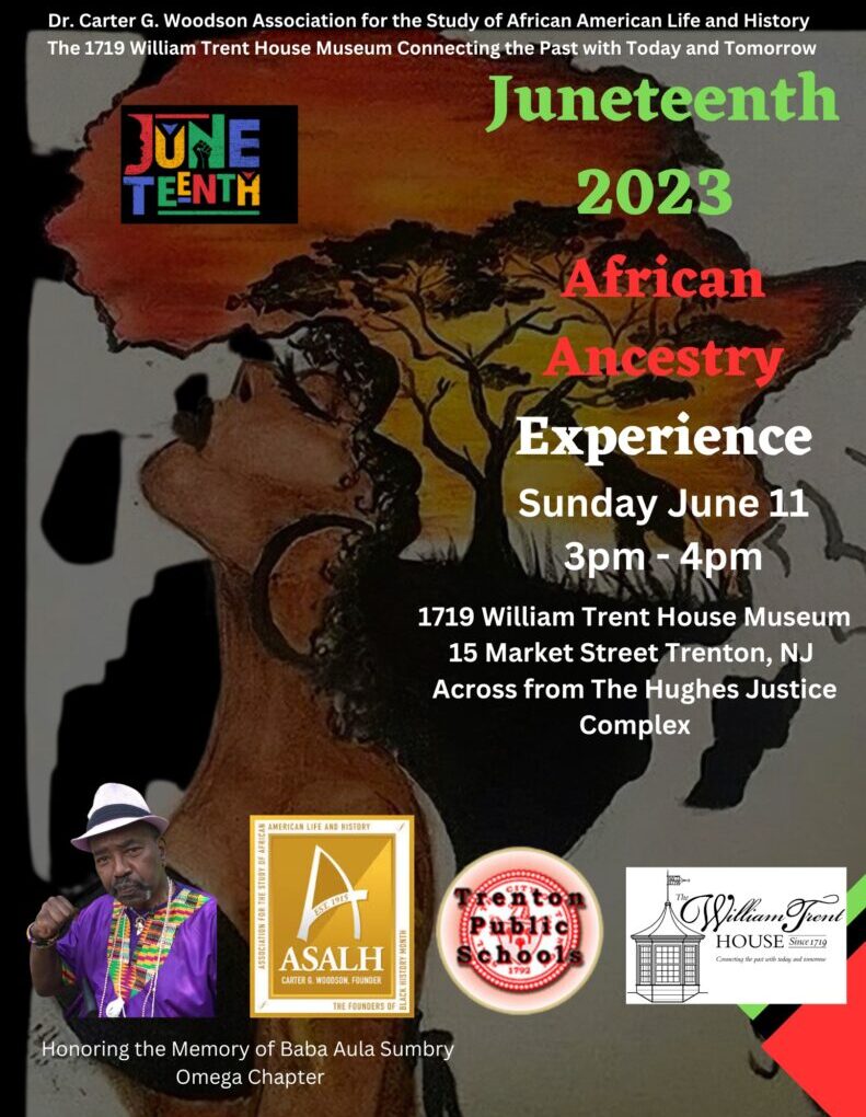 Join the William Trent House for the African Ancestry Experience