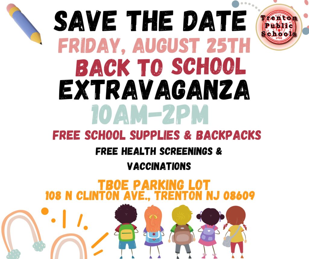 Trenton Public Schools Announce Back to School Extravaganza