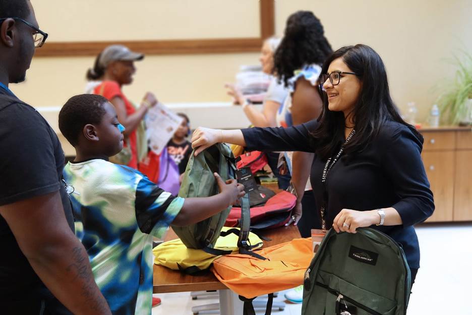 TESU’s Back-to-School Readiness Fair Provides Trenton Families With Supplies and Resources