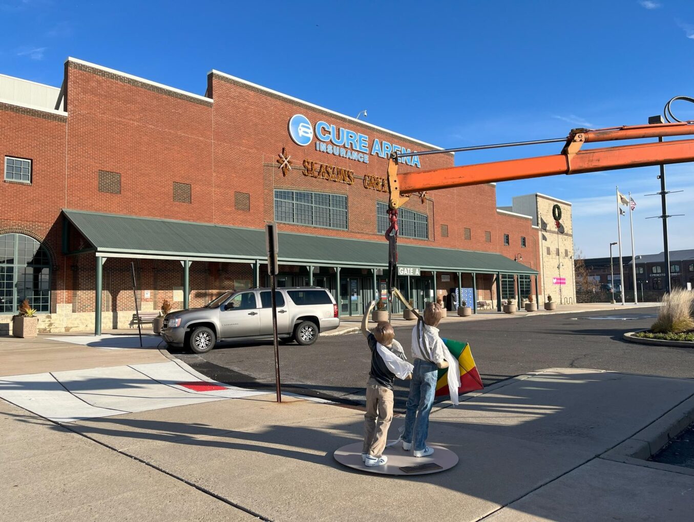 Seward Johnson Atelier partners with CURE Insurance Arena